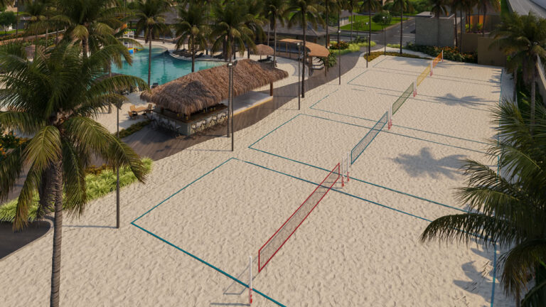 QUADRAS DE BEACH TENNIS